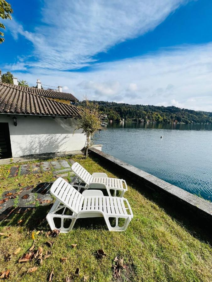 Lake View Cottage Beach Orta San Giulio Exterior foto