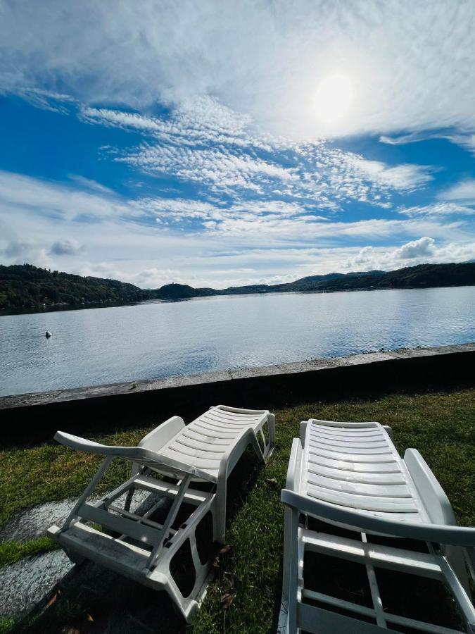 Lake View Cottage Beach Orta San Giulio Exterior foto