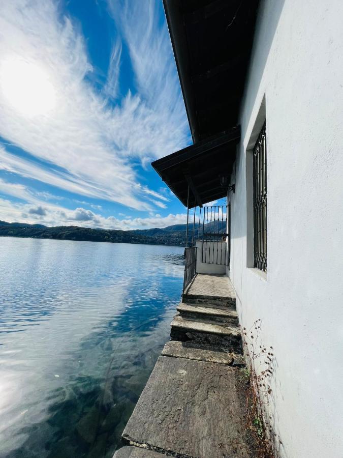 Lake View Cottage Beach Orta San Giulio Exterior foto